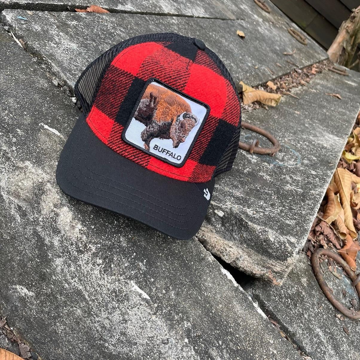 GOORIN BROS BUFFALO (BLACK/RED)
