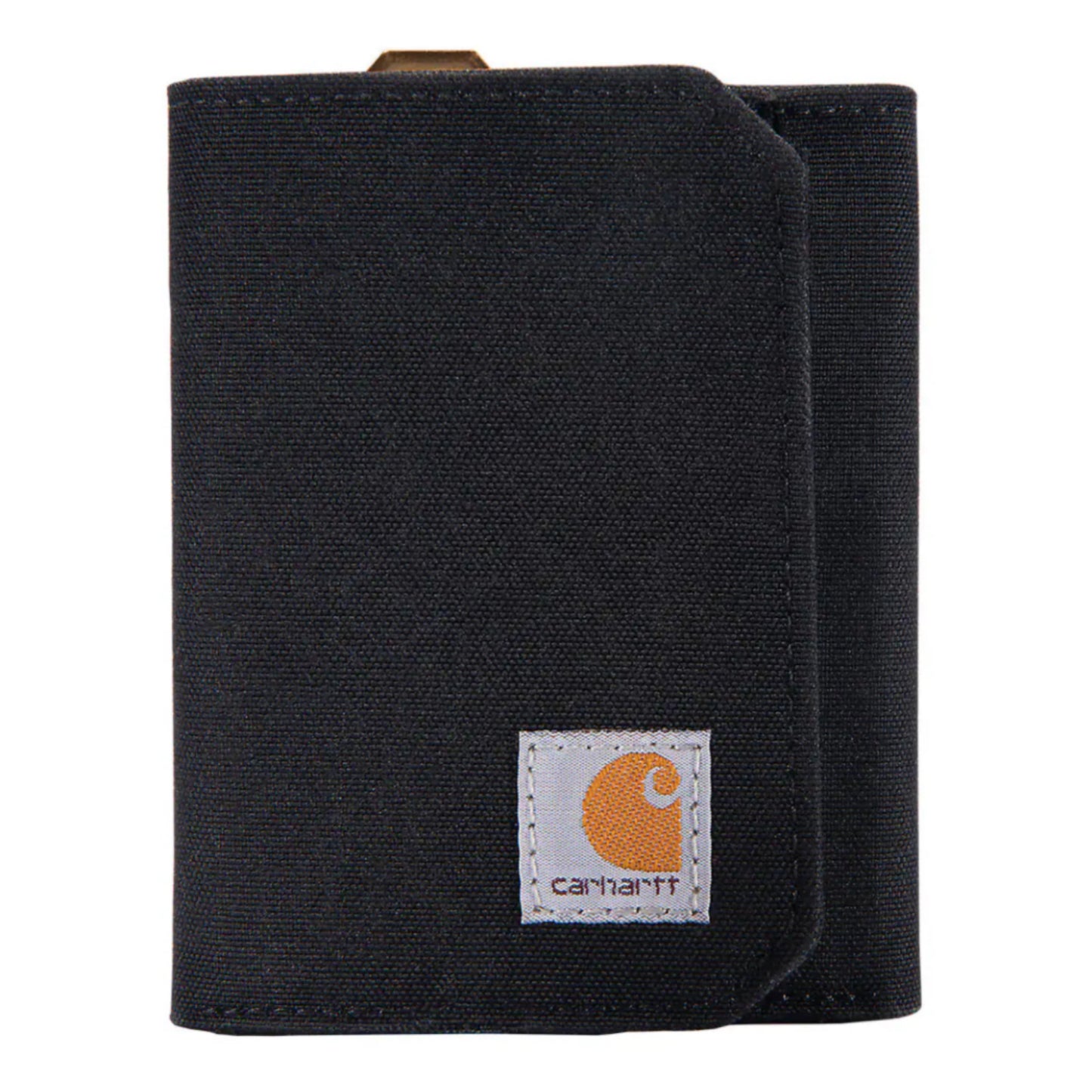 CARHARTT NYLON DUCK TRIFOLD WALLET (BLACK)