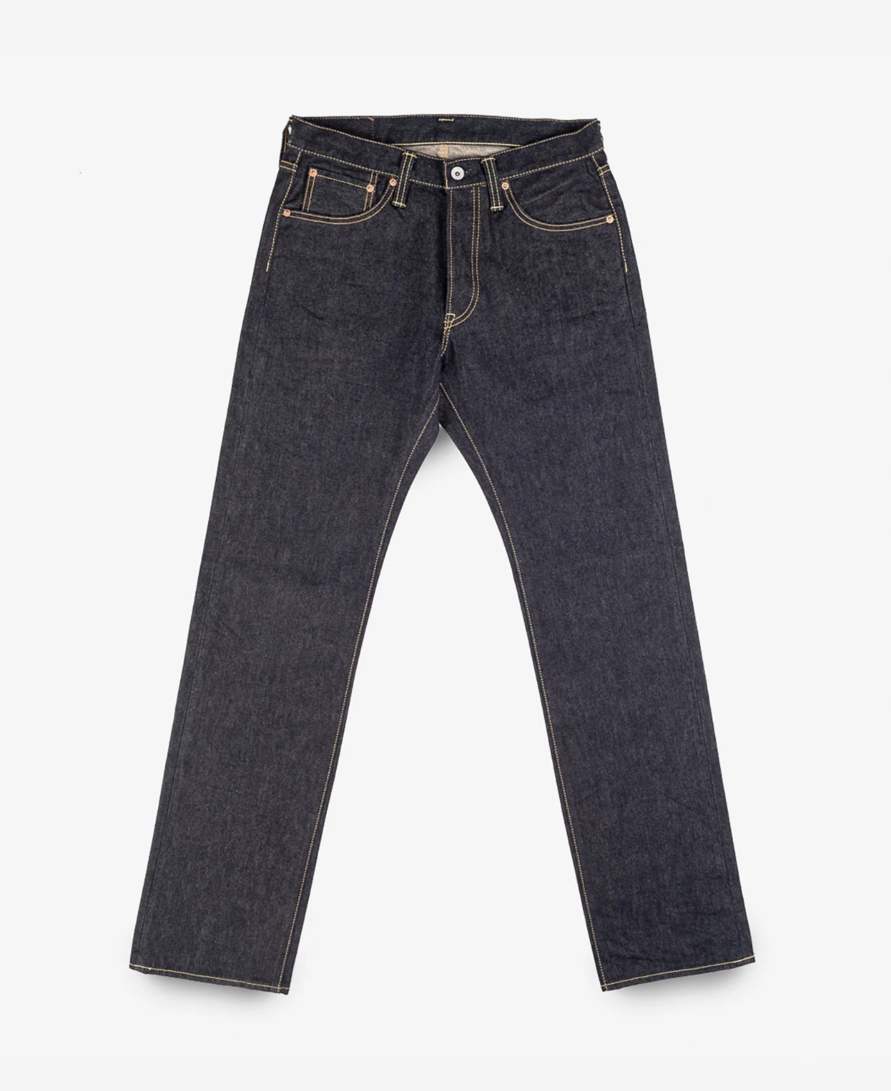 Iron Heart 634s 14oz Selvedge Denim Straight Cut Jeans - Indigo