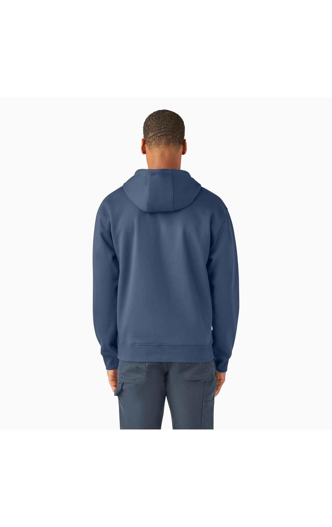 Dickies Men's Wordmark DWR Pullover Fleece (L PIT 23.5x27.5)