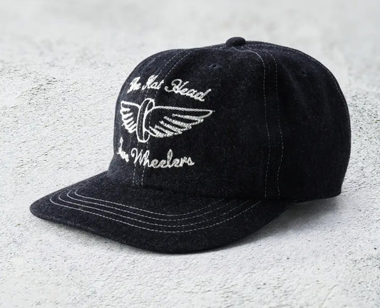 The Flat head cap indigo