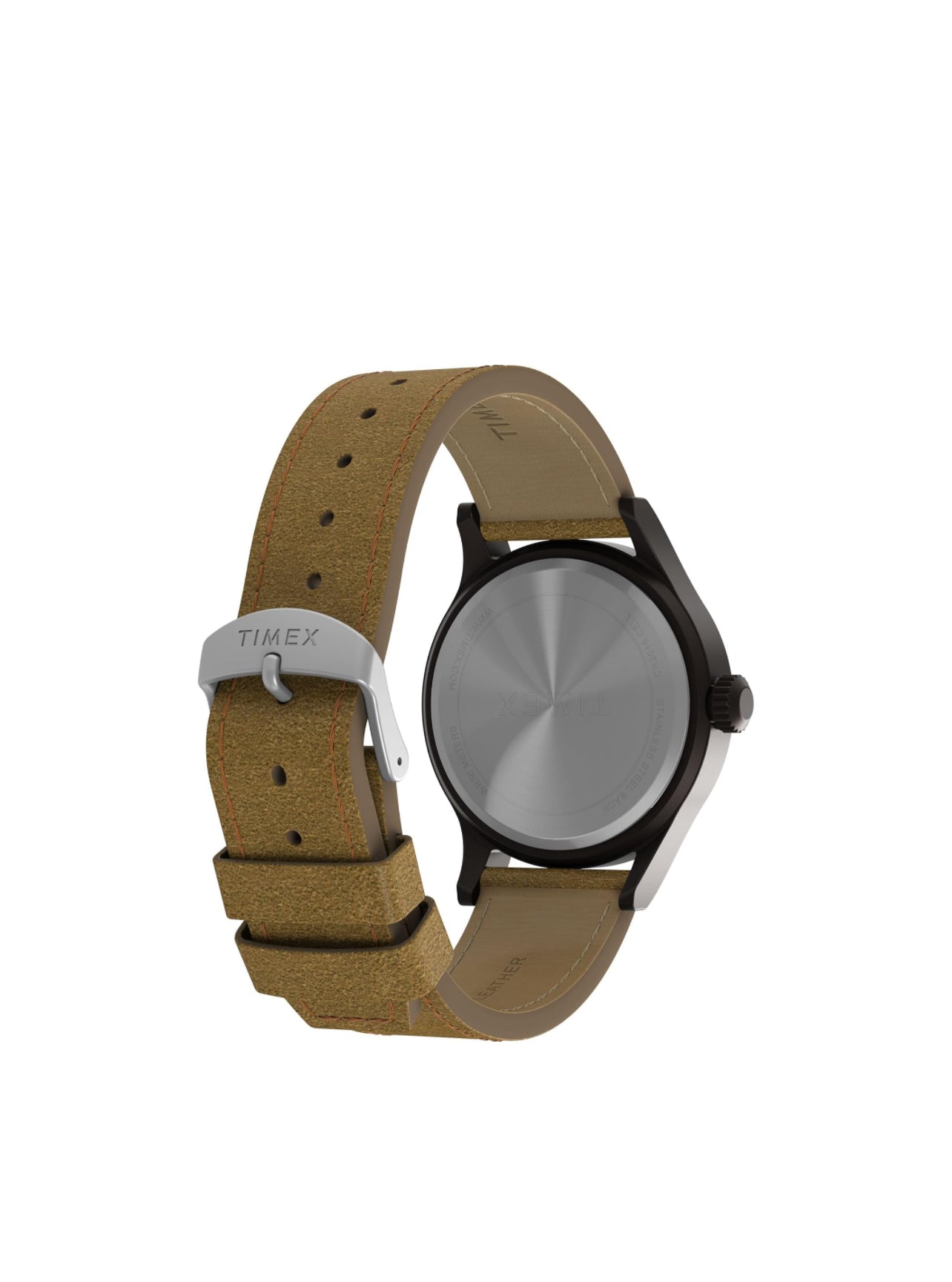 TIMEX MEN'S EXPEDITON WATCH -LEATHER STRAP