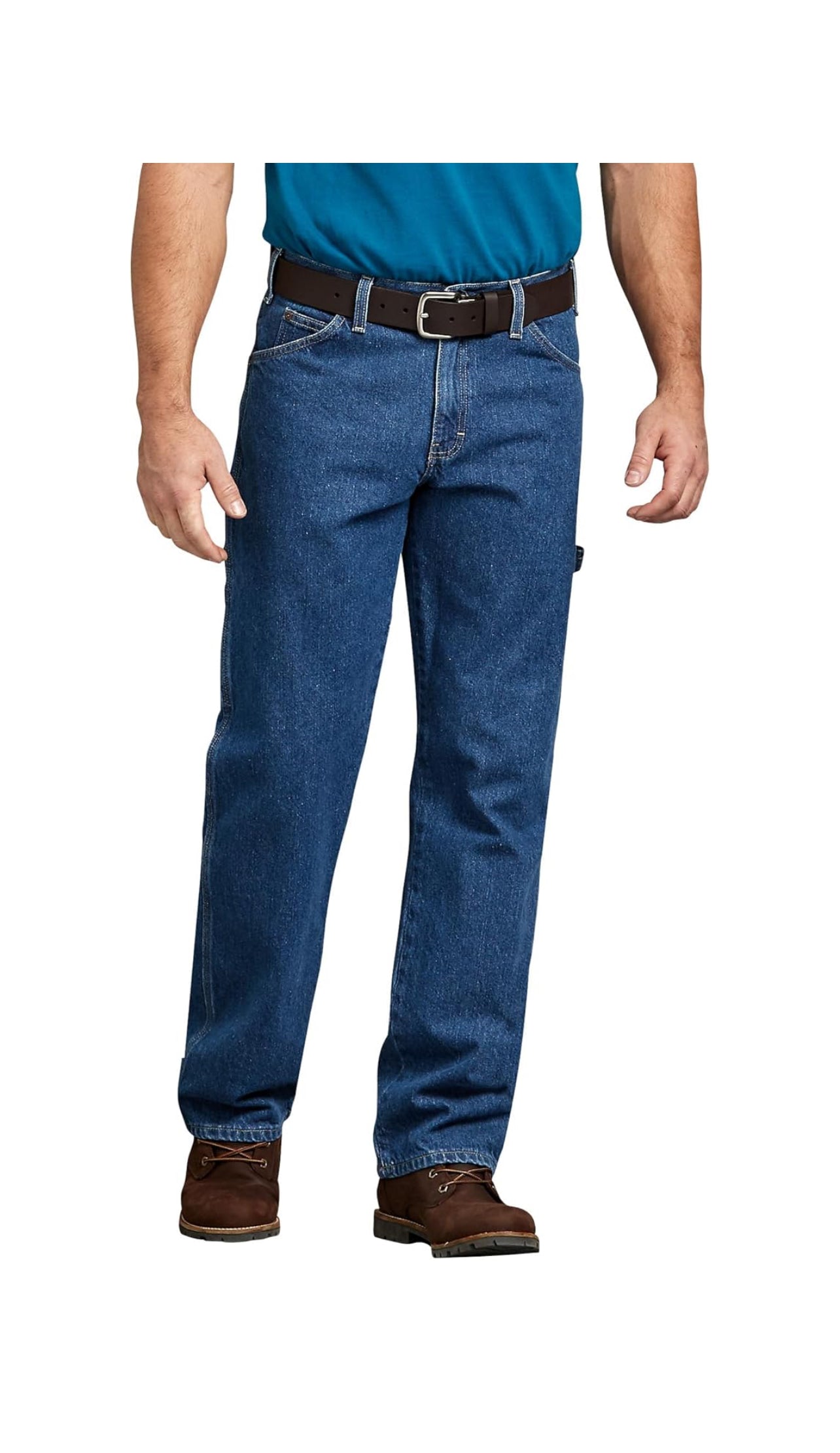 Dickies Men's Relaxed Straight-fit Carpenter Denim