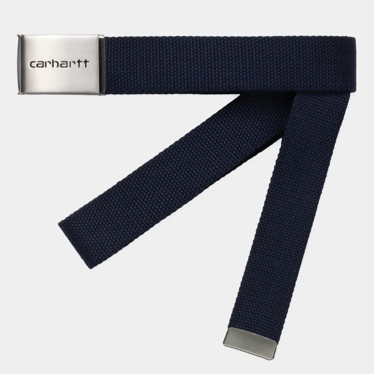 CARHARTT WIP CLIP BELT CHROME (DARK NAVY)