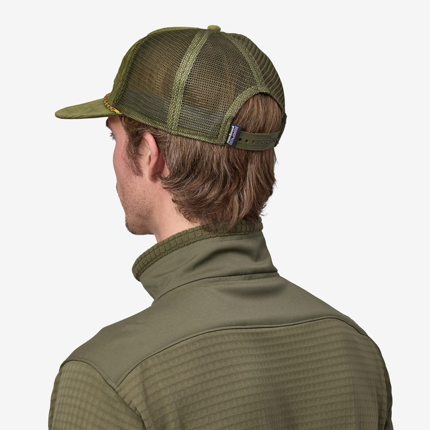 PATAGONIA FLY CATCHER HAT (FITZ ROY FRAME: BUCKHORN GREEN)