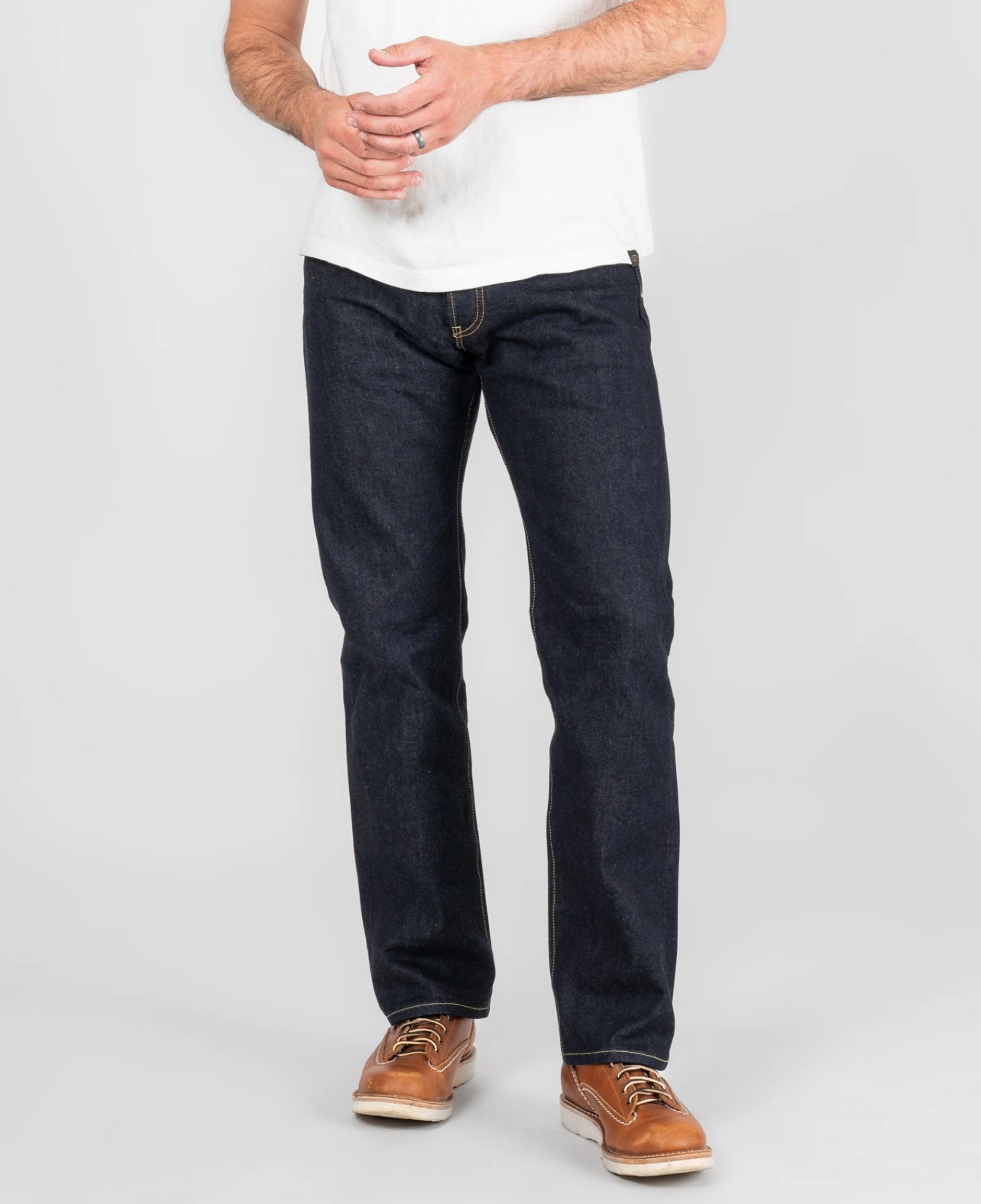 Iron Heart 634s 14oz Selvedge Denim Straight Cut Jeans - Indigo