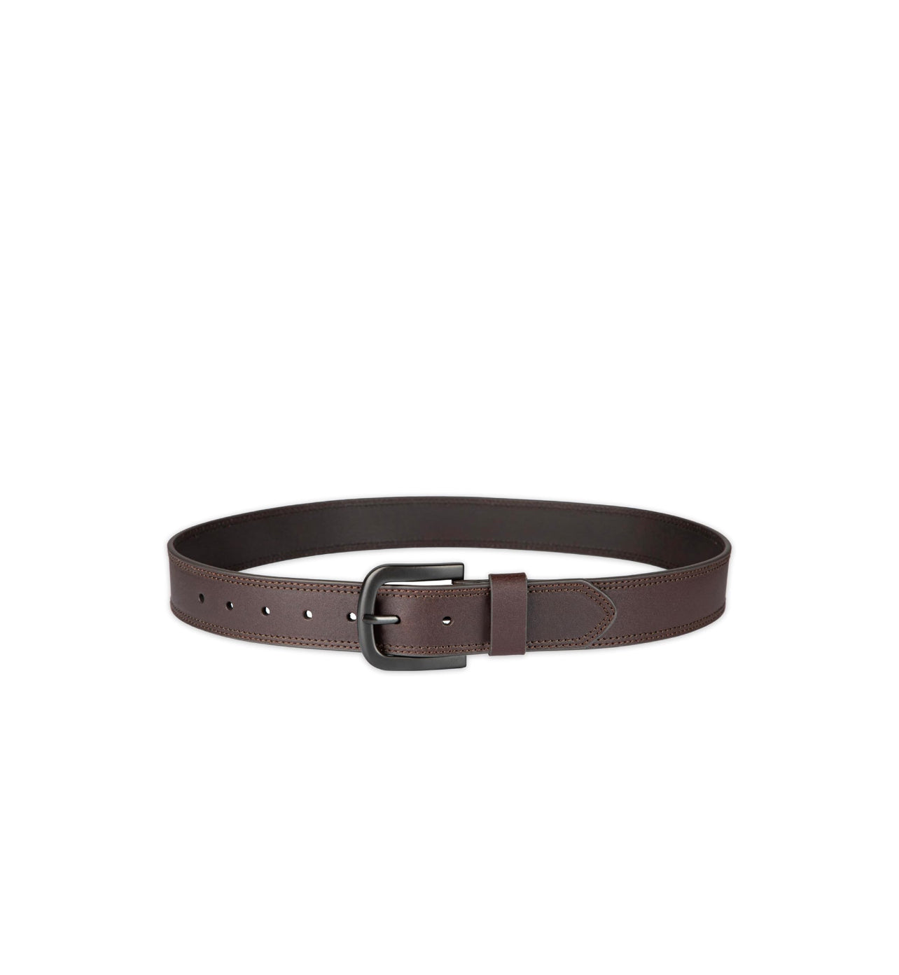 Dickies Men's Casual Leather Belt Brown