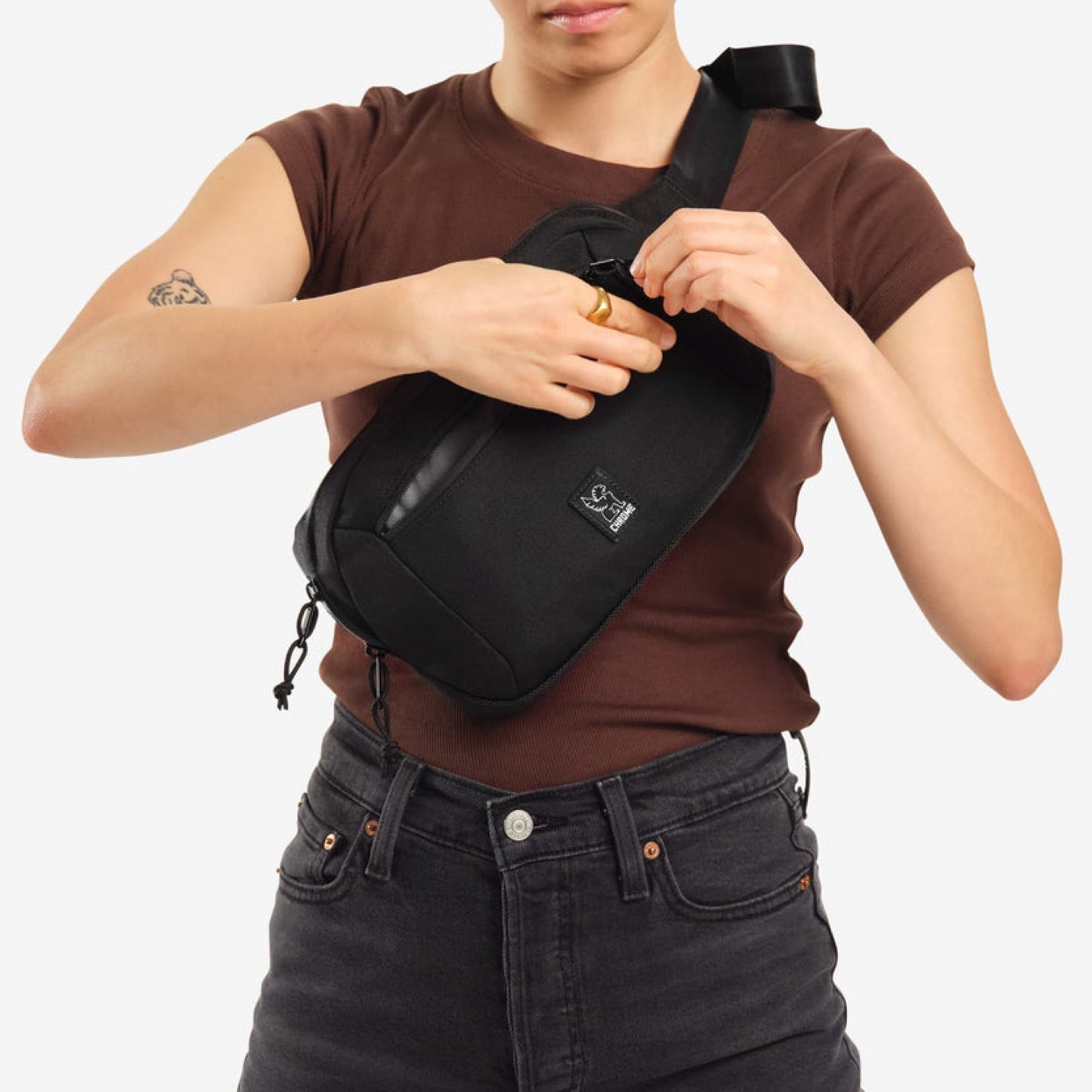 CHROME INDUSTRIES ZIPTOP WAISTPACK (NAVY TRITONE)