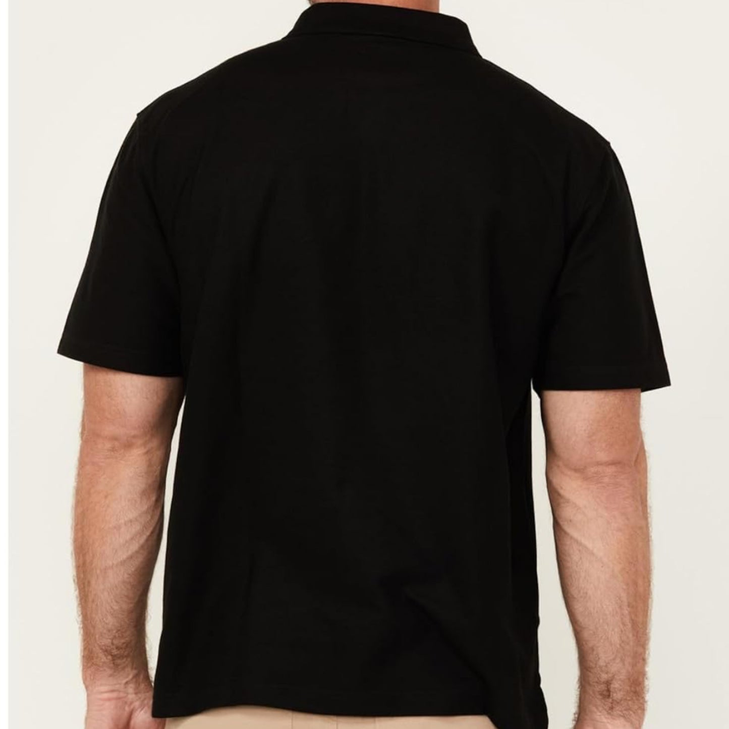 CARHARTT LOOSE FIT SHORT SLEEVE POCKET POLO (BLACK)