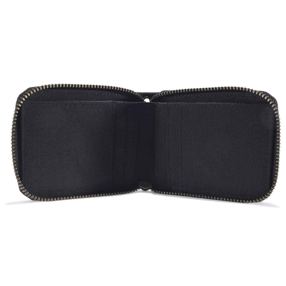 CARHARTT NYLON DUCK ZIPPER WALLET (BLACK)