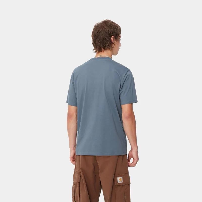 CARHARTT WIP PARADISE SCRIPT TSHIRT (POSITANO)