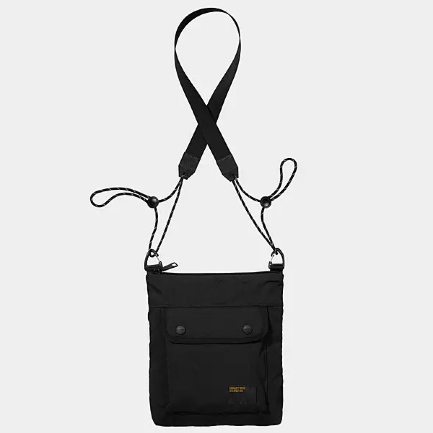 CARHARTT WIP HASTE STRAP BAG (BLACK)