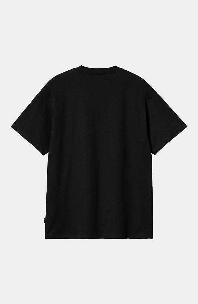 CARHARTT WIP HEART TRAIN POCKET TSHIRT (BLACK)