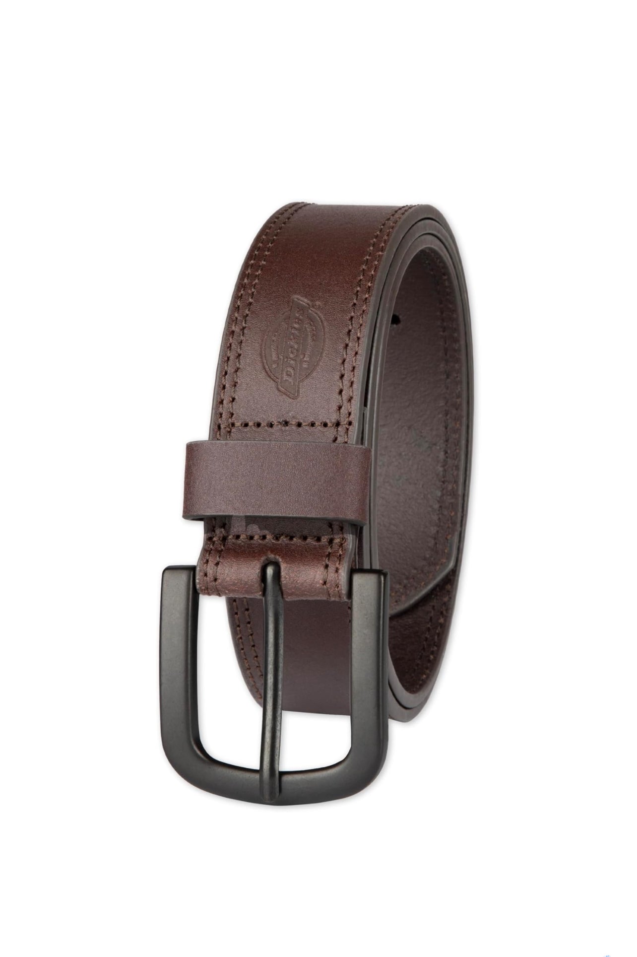 Dickies Men's Casual Leather Belt Brown