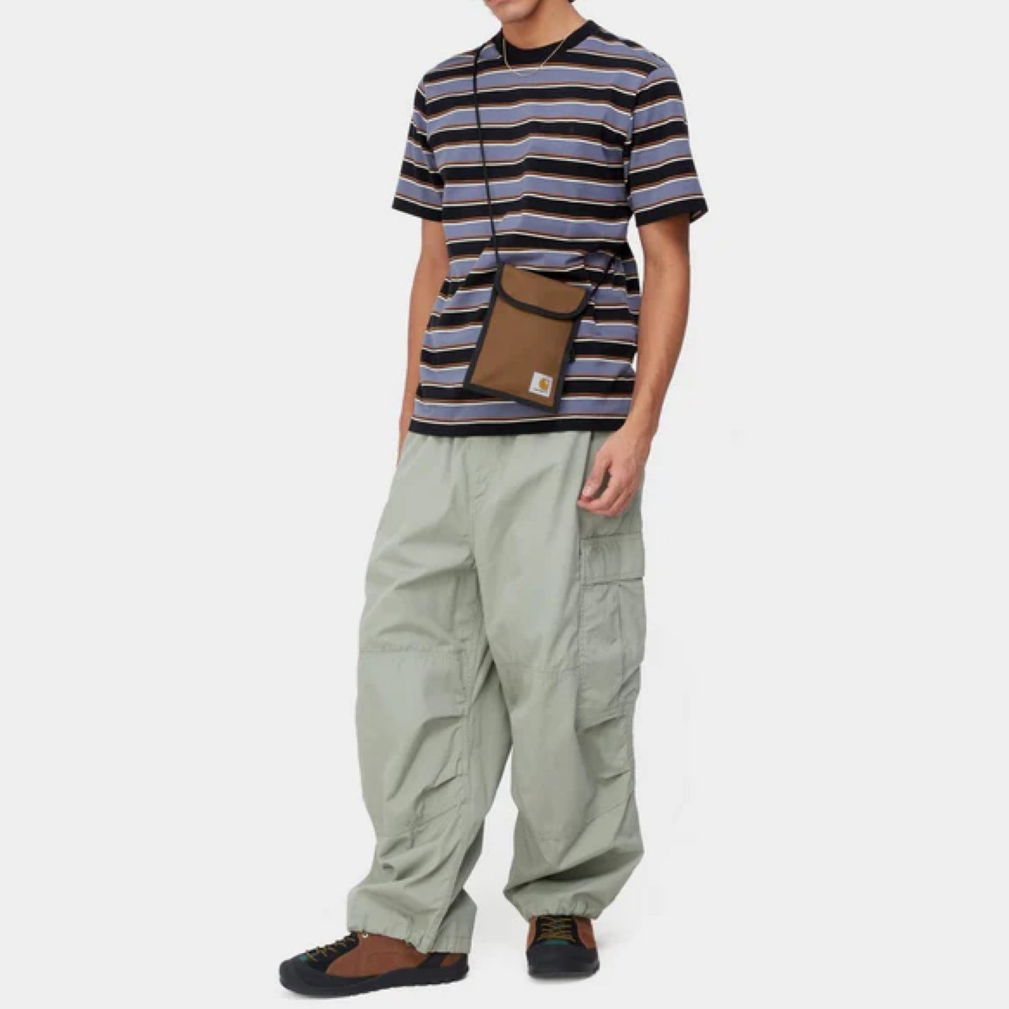 CARHARTT WIP COLLINS NECK POUCH (TAMARIND)