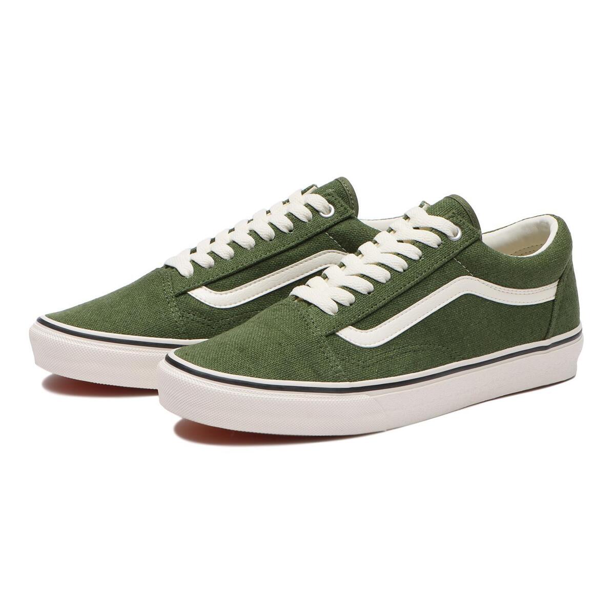 VANS OLD SKOOL V36CF HEMP GREEN/WHITE Japan Exclusive 8uk