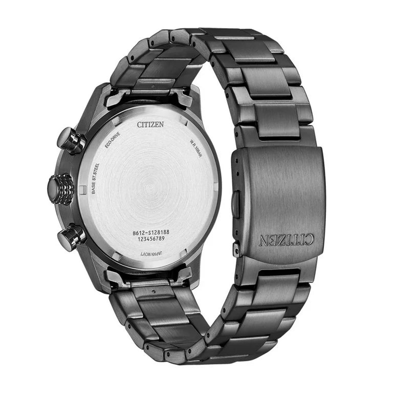 CITIZEN ECO DRIVE BLACK DIAL MEN’S WATCH (CA 0797-50E)