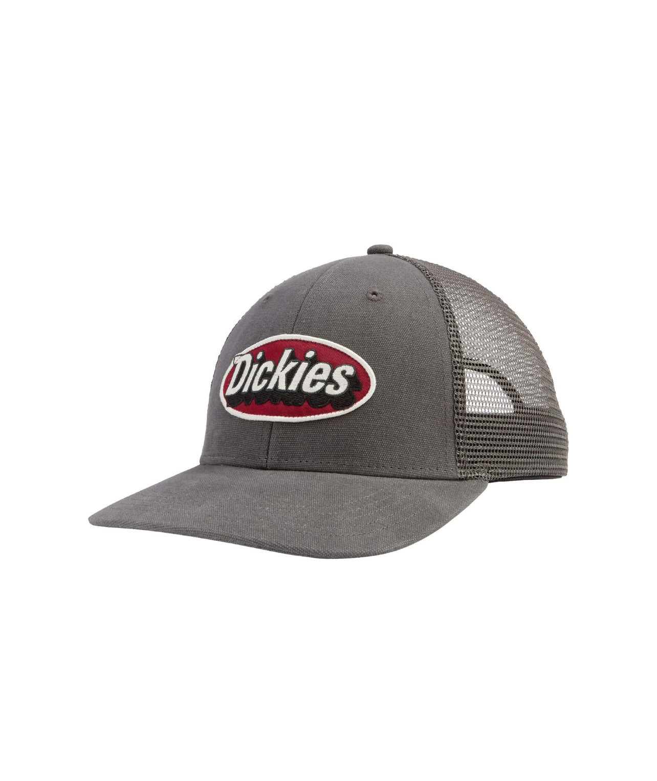 Dickies Men's Patch Logo Trucker Cap Grey