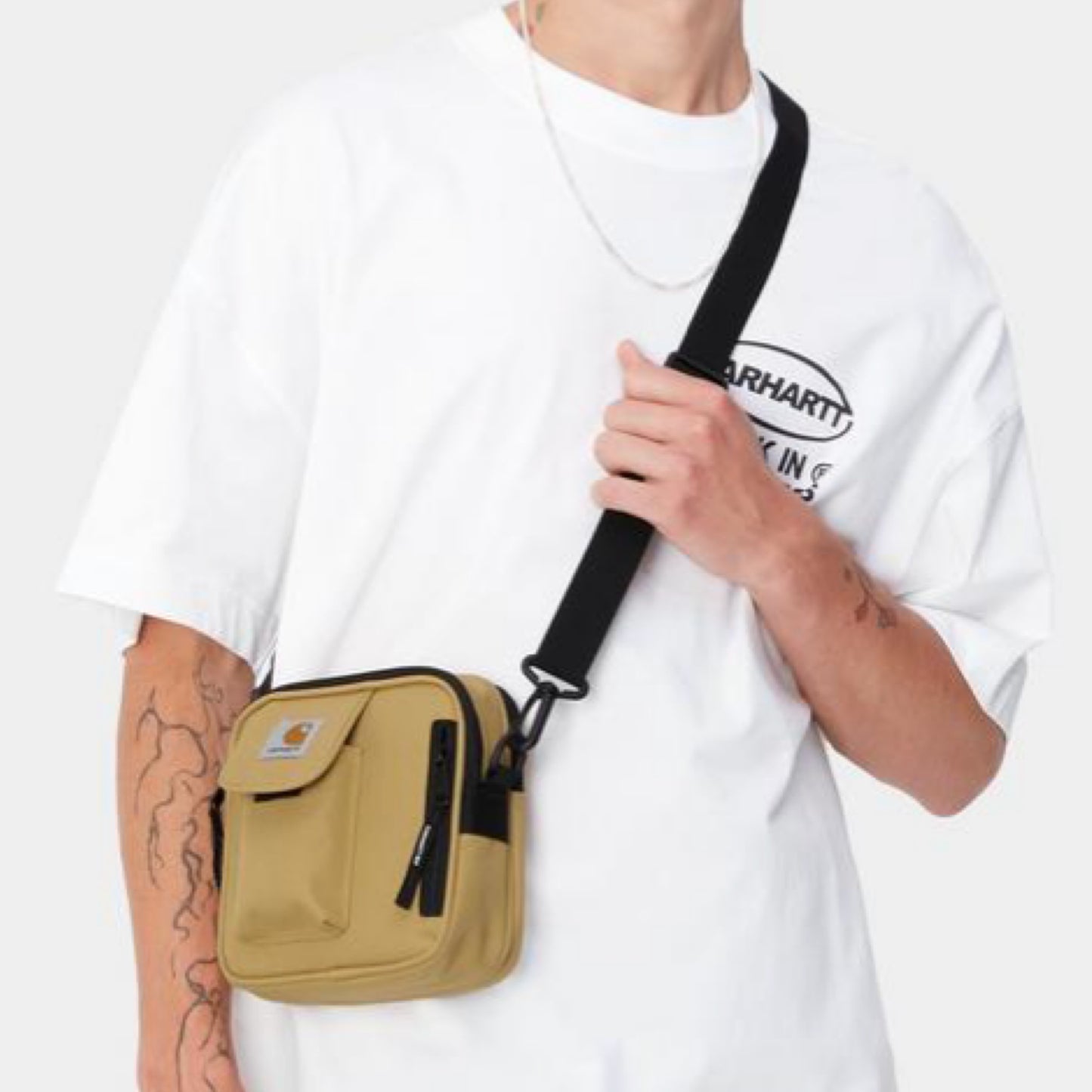 CARHARTT WIP ESSENTIALS BAG SMALL (BOURBON)