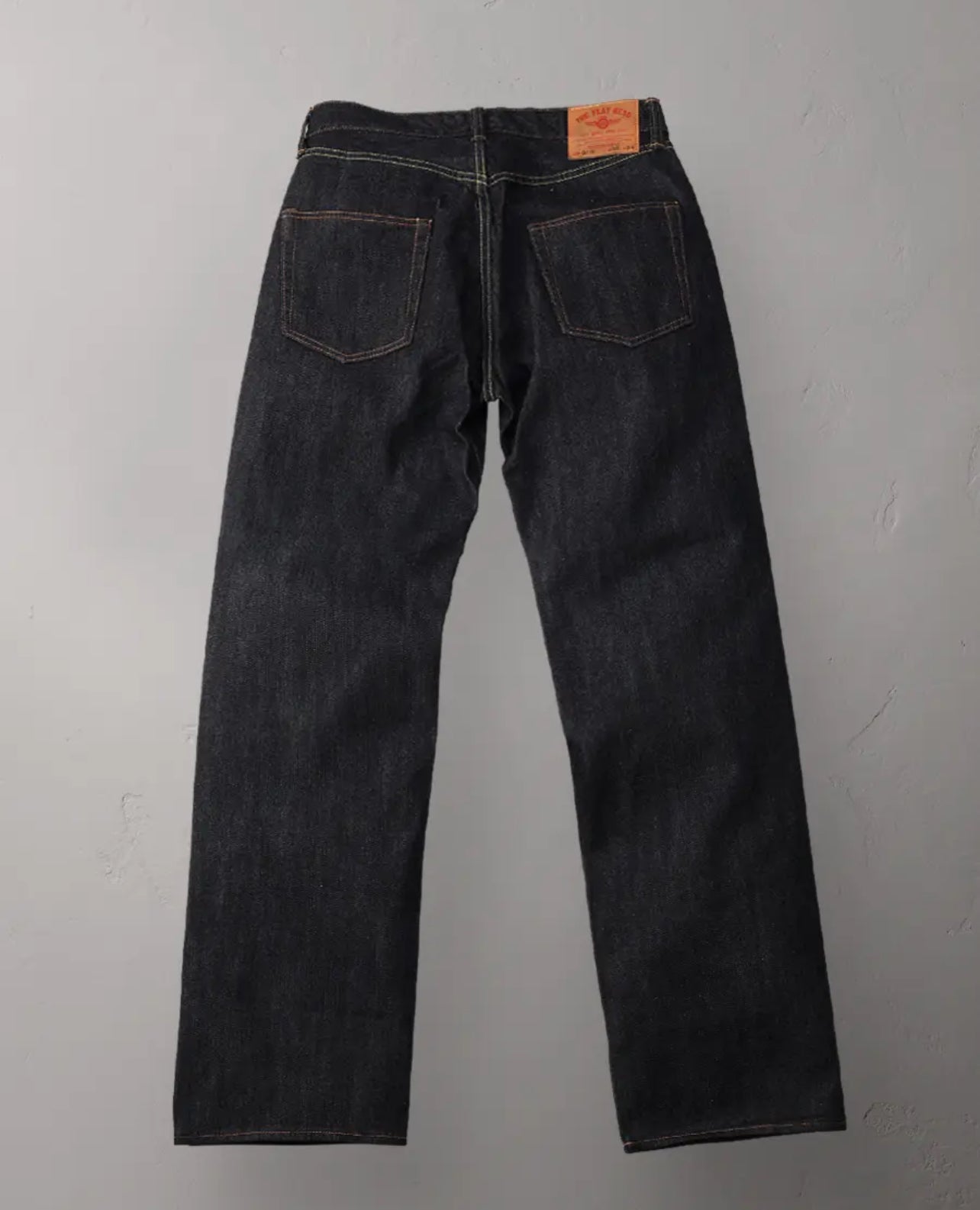 FLAT HEAD 14.5OZ LEFT HAND TWILL DENIM JEANS - FN-D111 - WIDE LEG