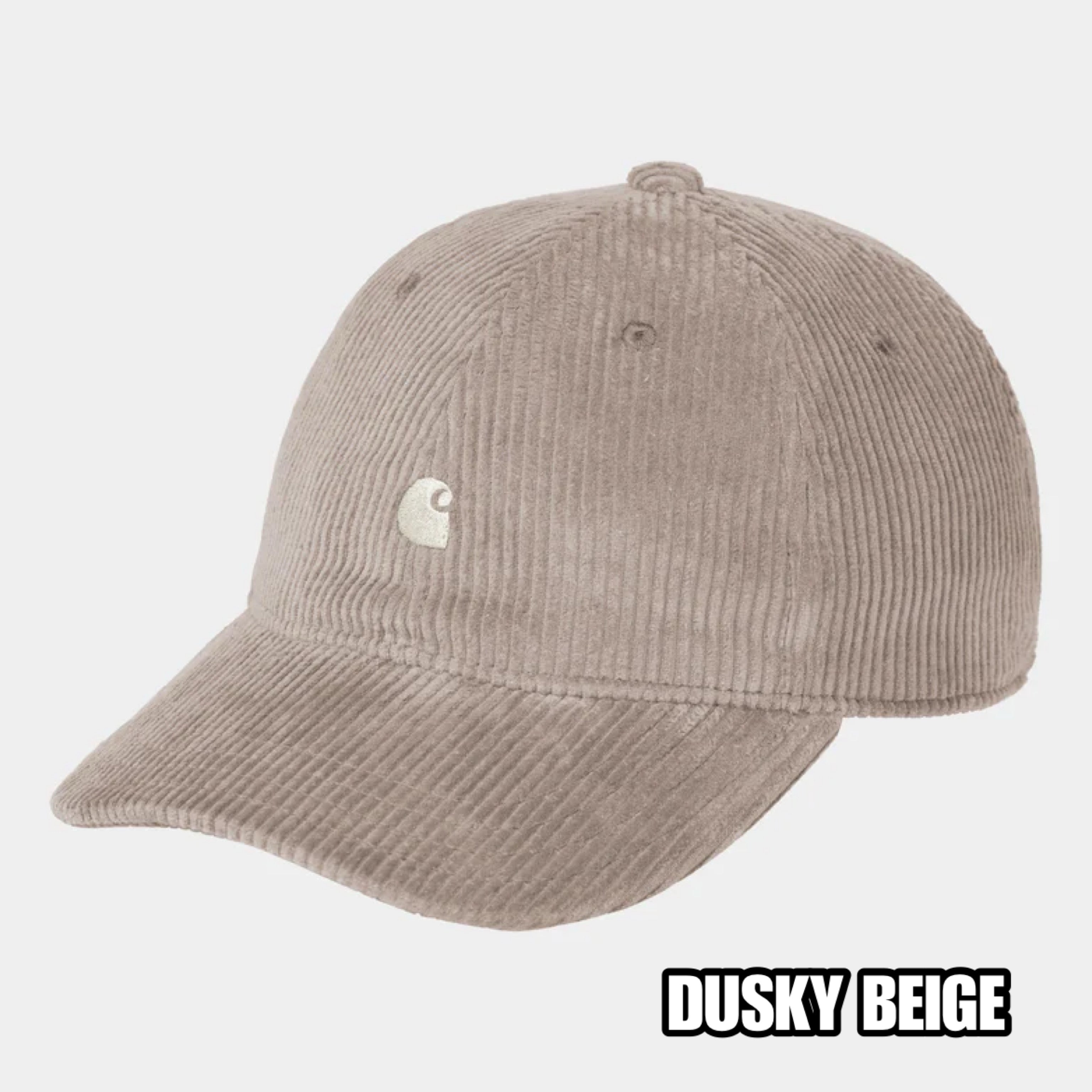 CARHARTT WIP HARLEM CAP, CORDUROY (DUSKY BEIGE)