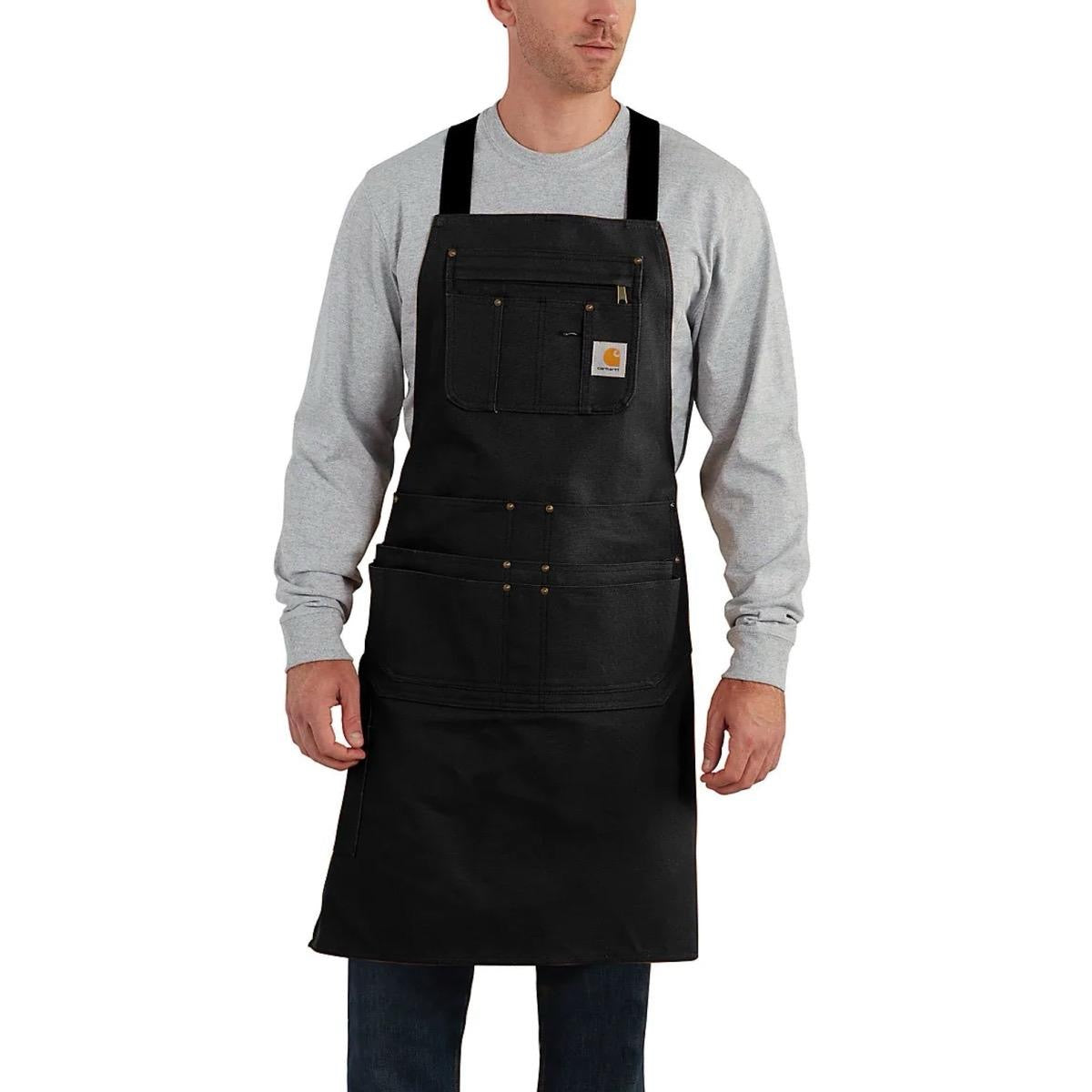 CARHARTT FIRM DUCK APRON (BLACK)