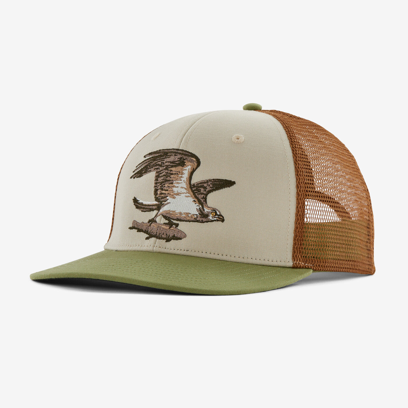 PATAGONIA TAKE A STAND TRUCKER HAT (STREAM FED: PUMICE)