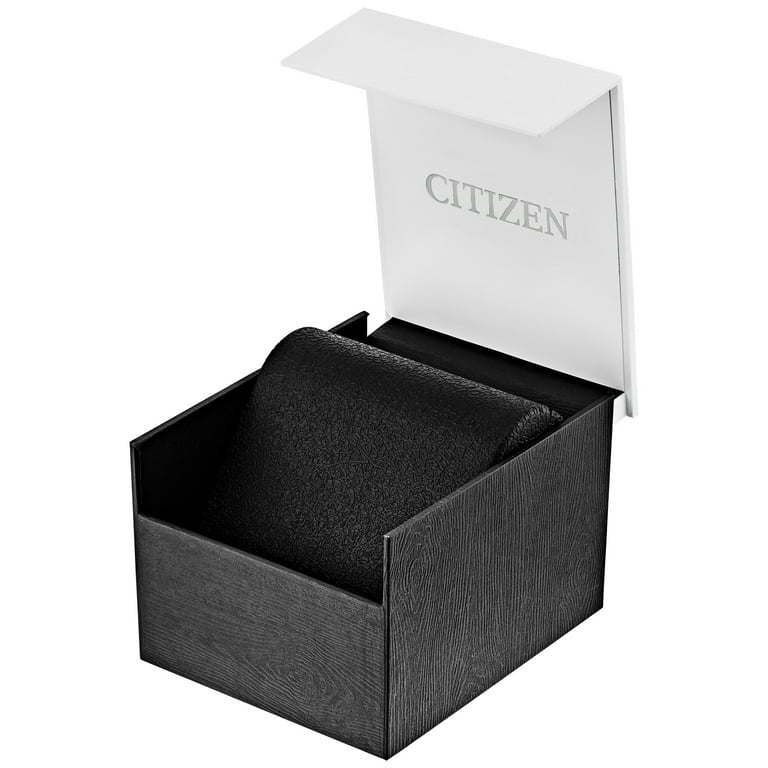 CITIZEN ECO DRIVE BLACK DIAL MEN’S WATCH (AW0115-03E)