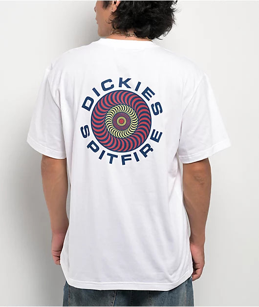 Dickies X Spitfire white Tee