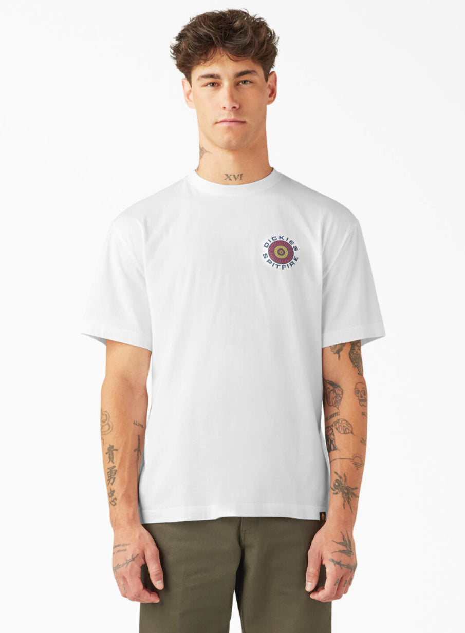 Dickies X Spitfire white Tee