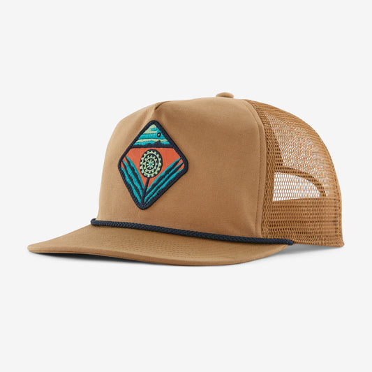 PATAGONIA AIRFARER HAT (SEEDLANDS: GRAYLING BROWN)