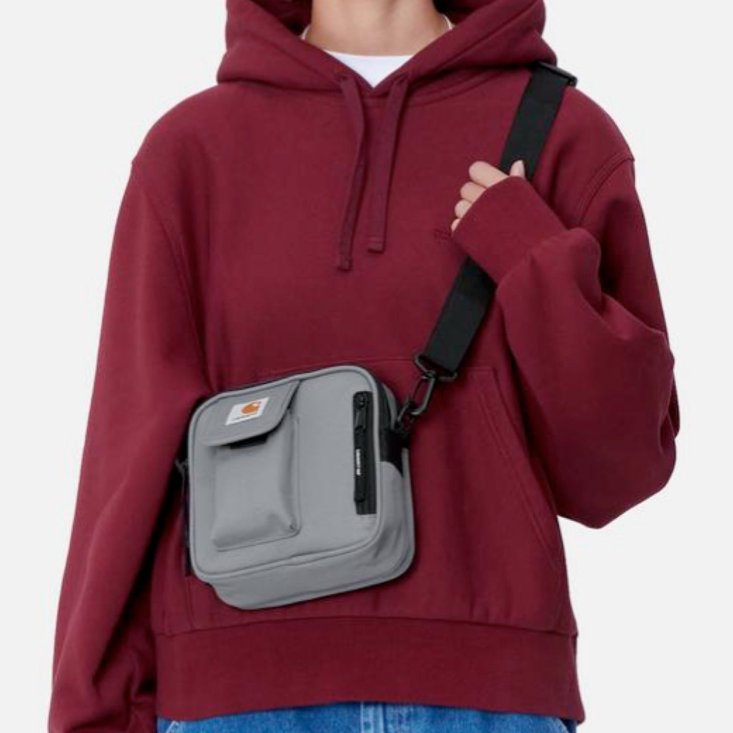 CARHARTT WIP ESSENTIALS BAG SMALL (DOVE GREY)