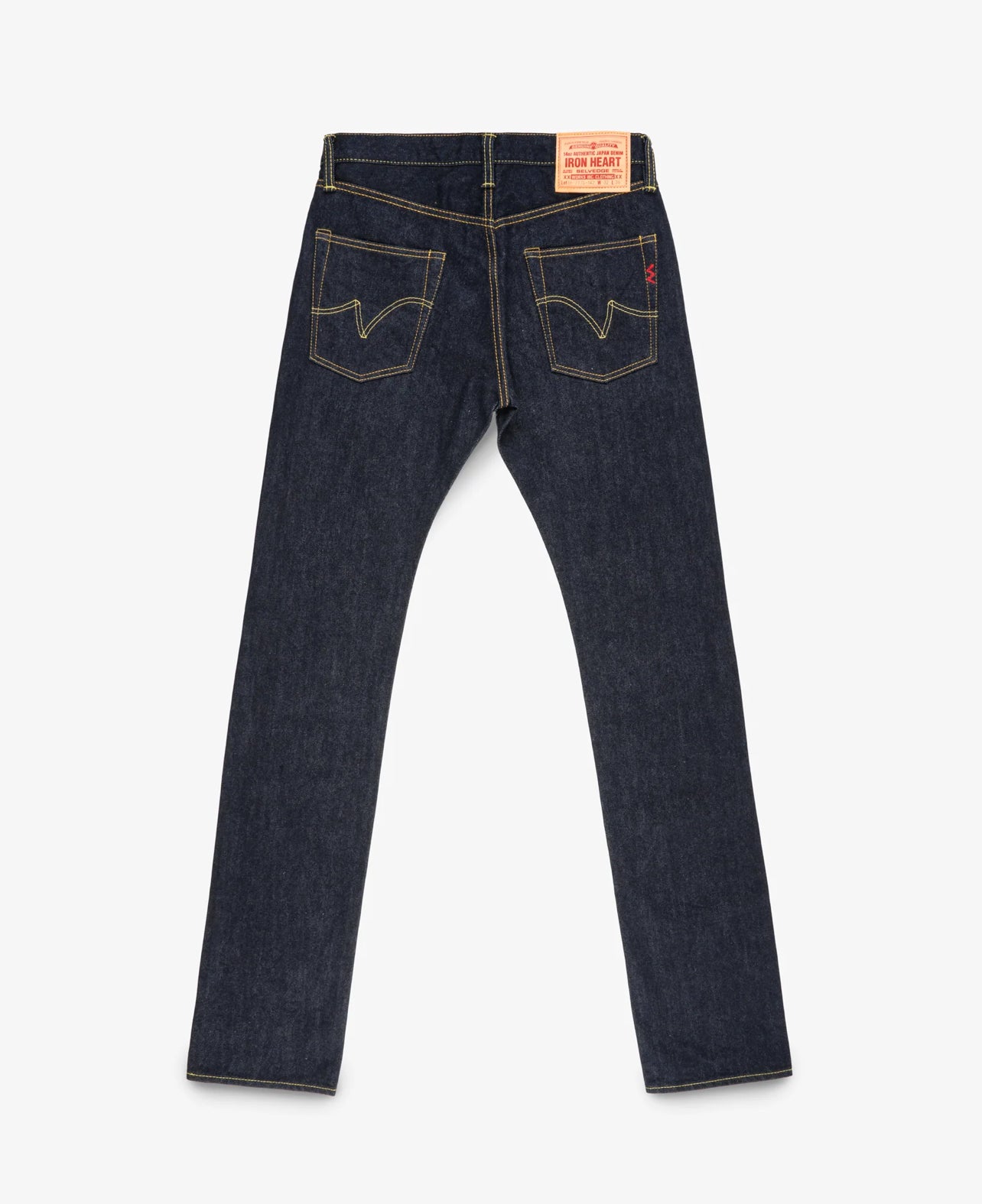 21oz Selvedge Denim Slim Straight Cut Jeans - Indigo (W38 ON TAG)