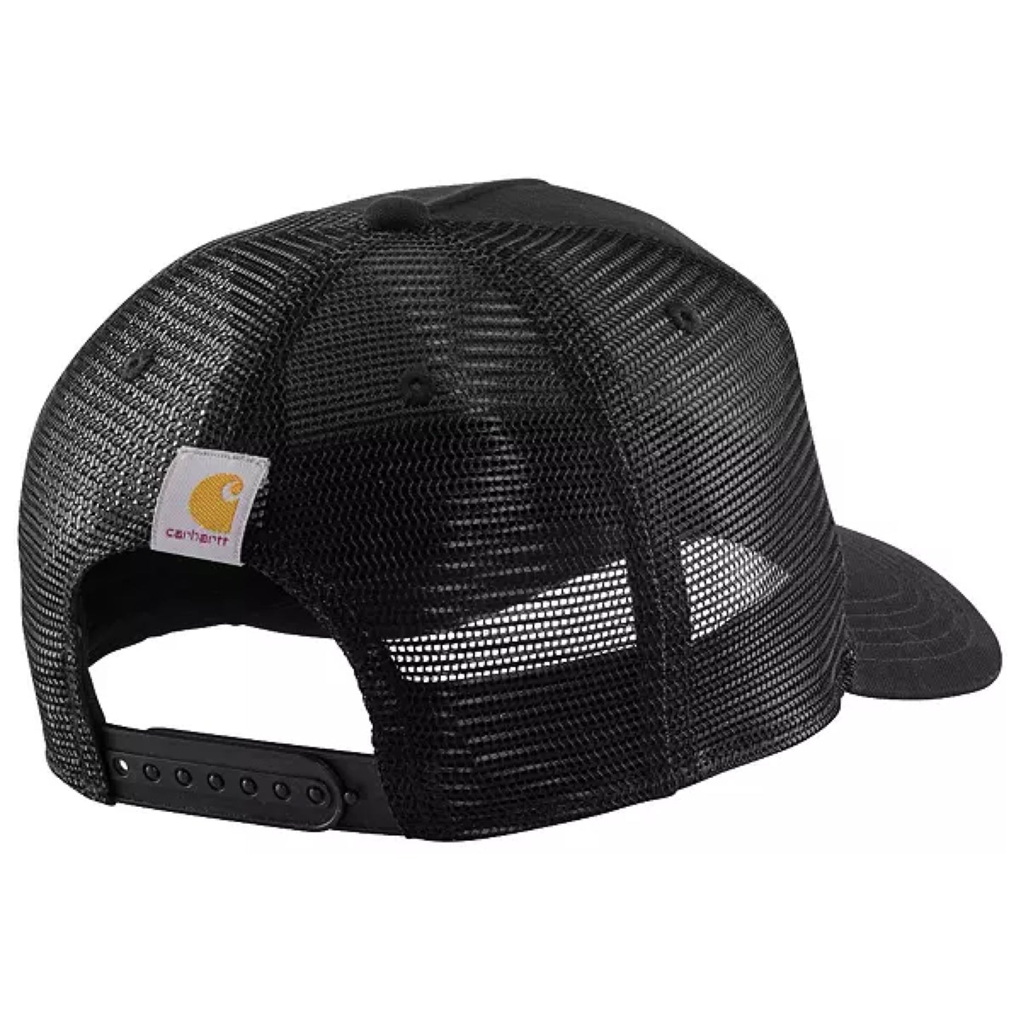 CARHARTT CANVAS MESHBACK 1889 PATCH CAP (BLACK)