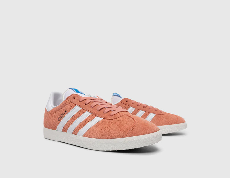 adidas gazelle silver green womens Adidas Gazelle ADV Shoes - Shadow Red / Crystal White / Gold Metallic main image 0