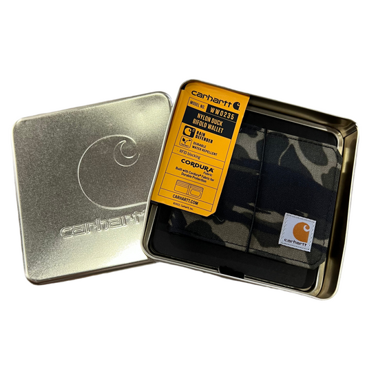 CARHARTT NYLON DUCK BIFOLD WALLET (BLIND DUCJ CAMO)