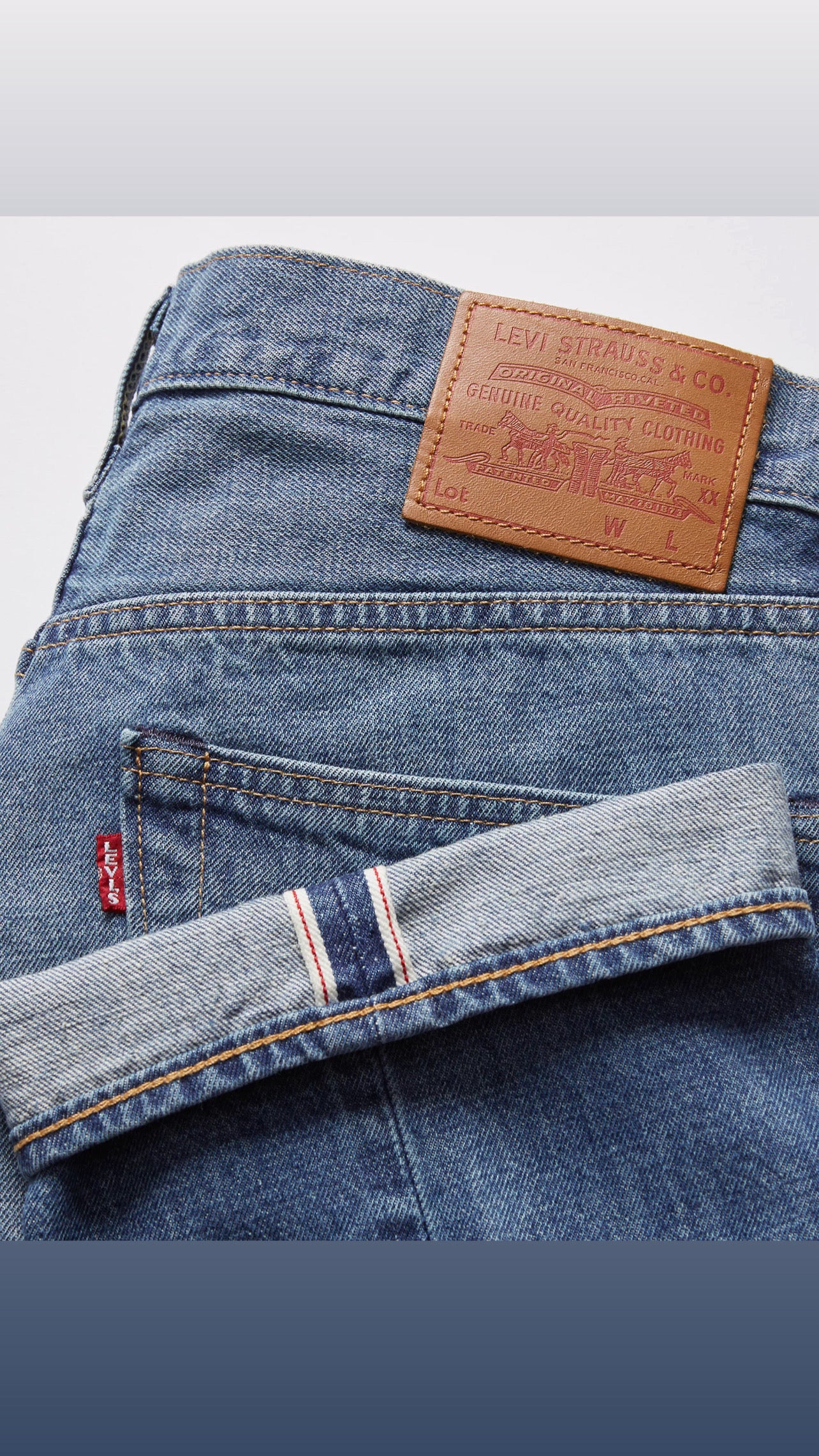 Levis 501 Selvedge w40