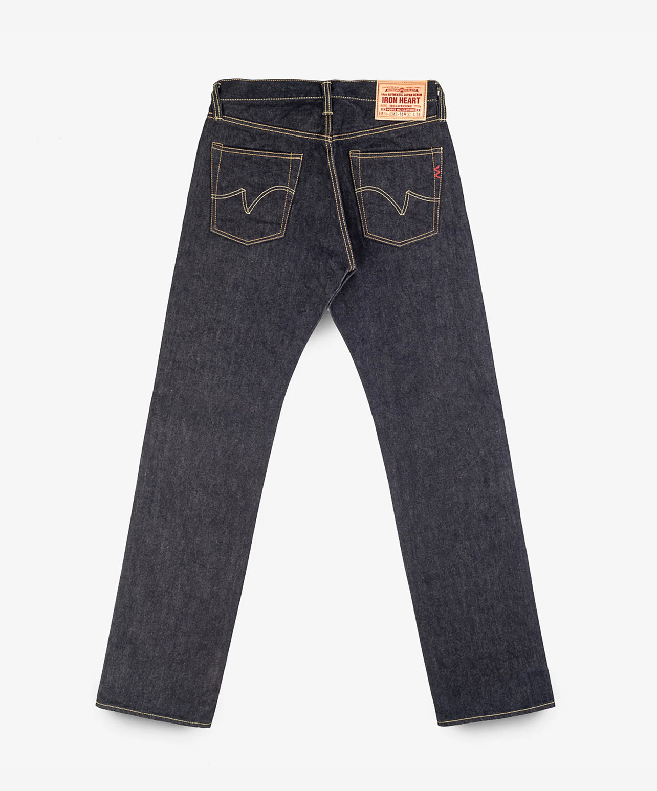 Iron Heart 634s 14oz Selvedge Denim Straight Cut Jeans - Indigo