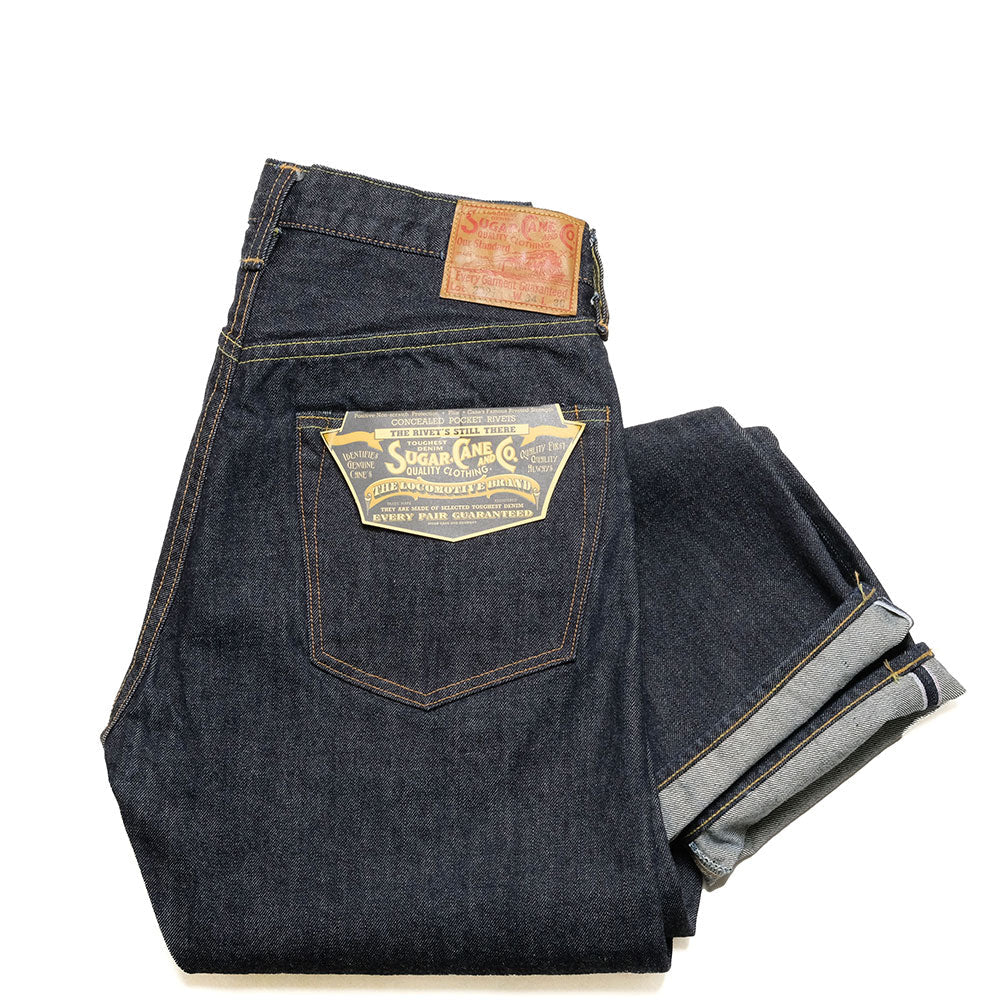 SUGAR CANE - 14.25oz. DENIM - 2021 MODEL SLIM TAPERED - SC42021A