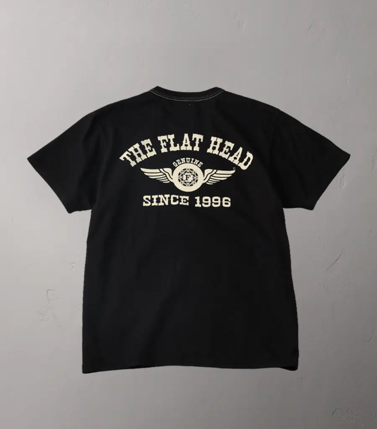 The Flat Head Flying wheel tee