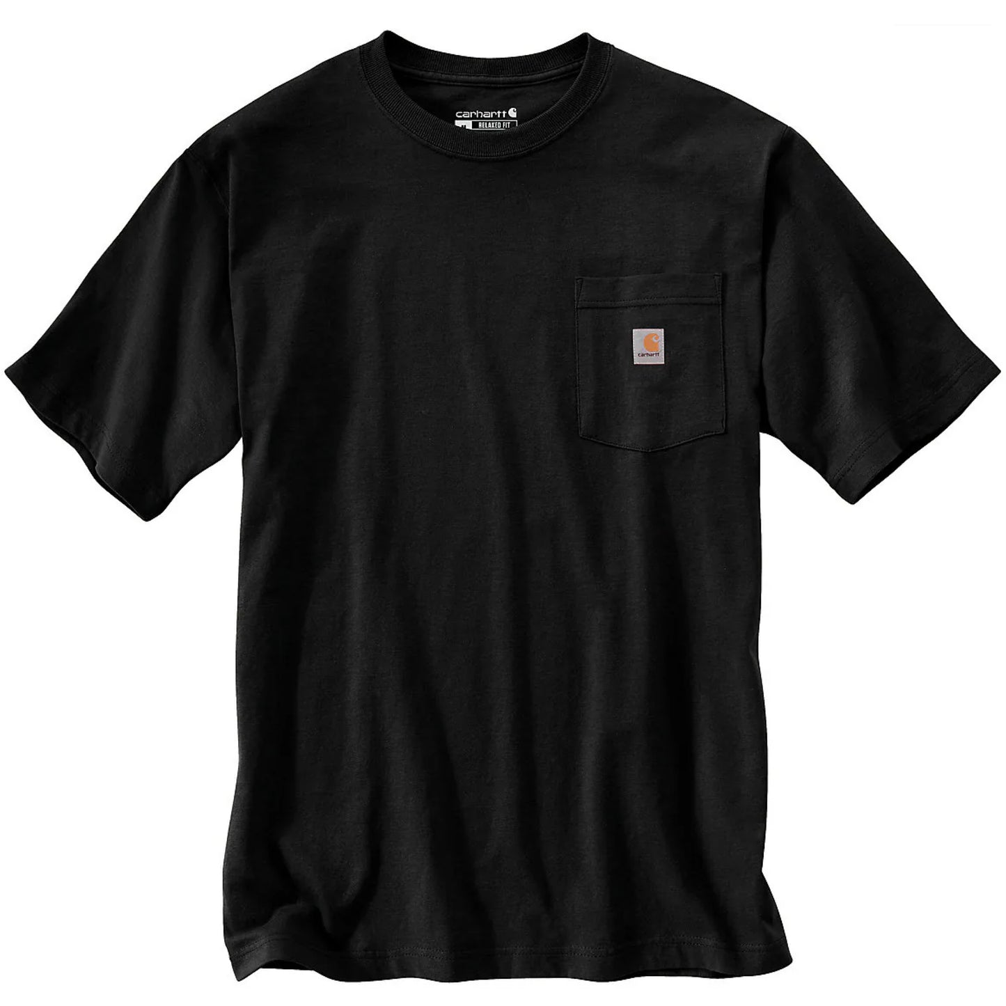 CARHARTT RELAXED FIT LIGHTWEIGHT SHORT SLEEVE C GRAPHIC TSHIRT (BLACK)