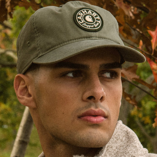CARHARTT CANVAS RUGGED GEAR PATCH CAP (DUSTY OLIVE)