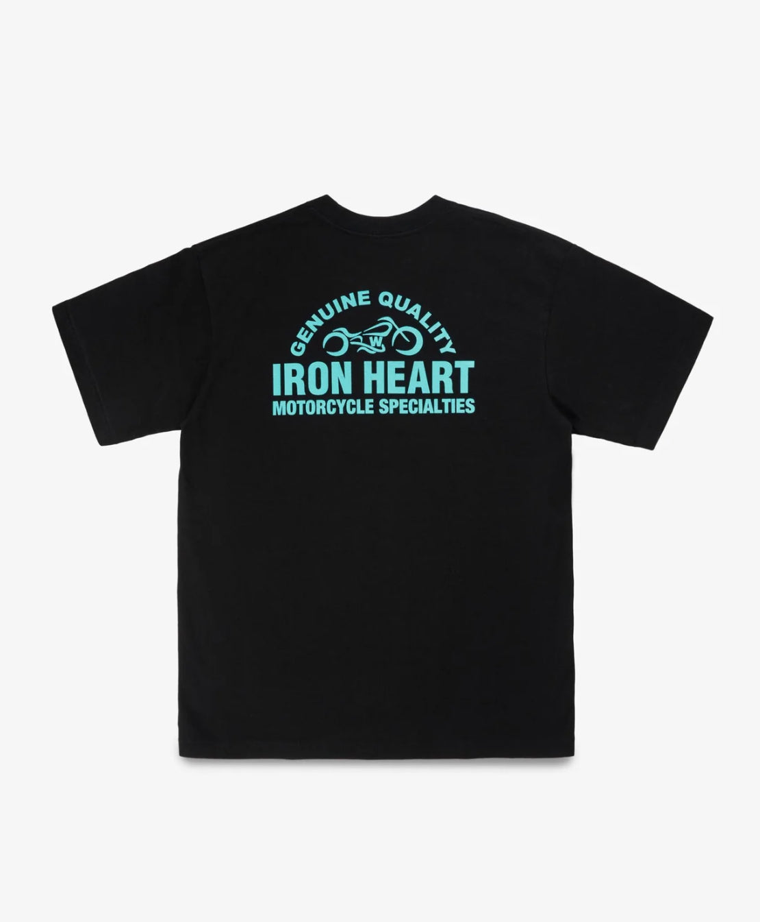 IRON HEART CREW NECK TSHIRT BLACK