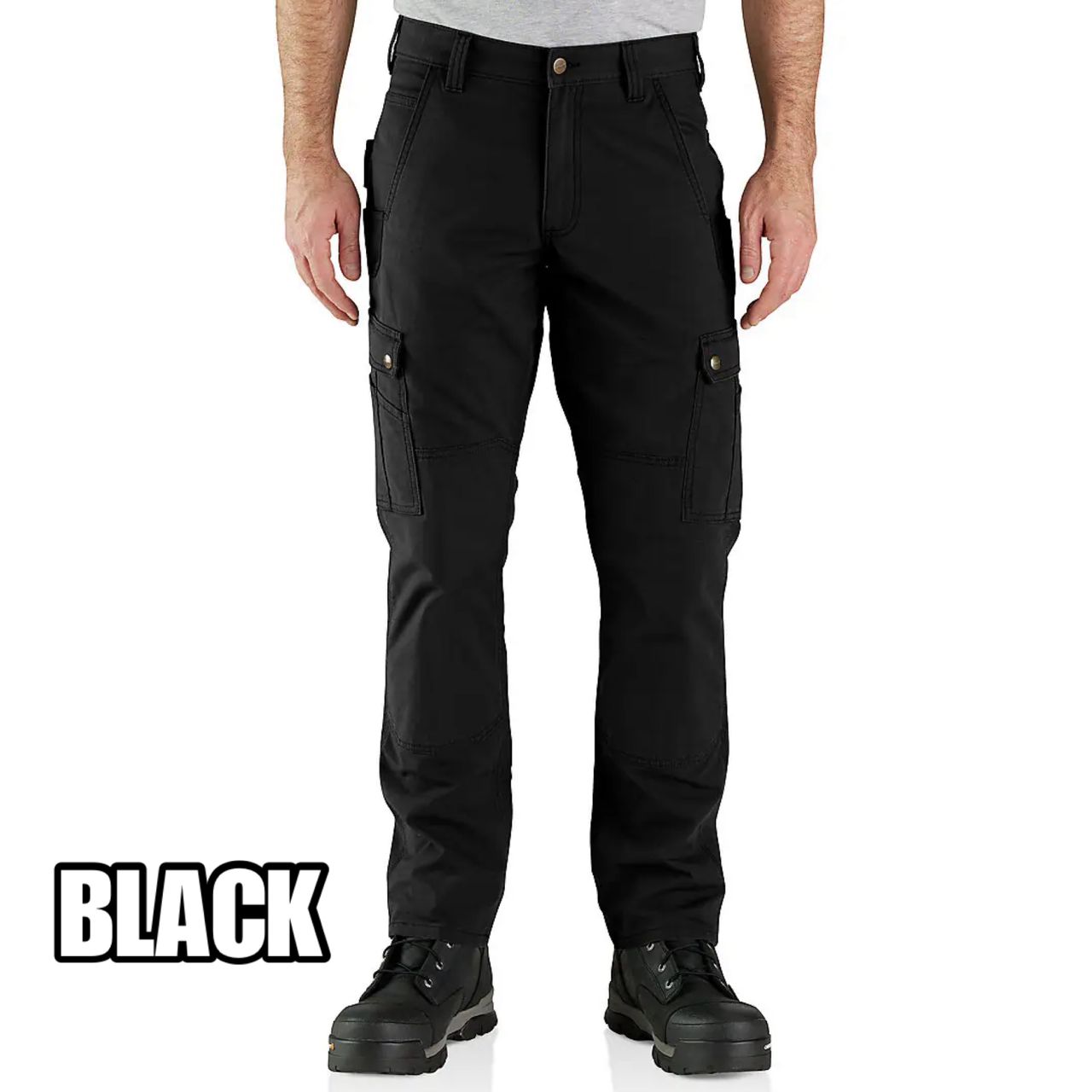 CARHARTT CARGO WORK PANT RELAXED FIT
RUGGED FLEX RIPSTOP (BLACK)