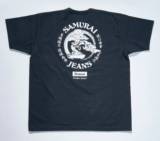 SAMURAI SJST25-104 HEAVY WEIGHT T-SHIRT "BONSAI"
2XL pit 23.5x28.5 Black