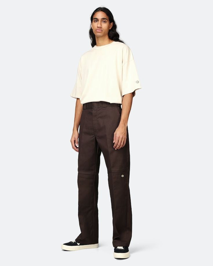 DICKIES DOUBLE KNEE LOOSE FIT PANTS (DARK BROWN)