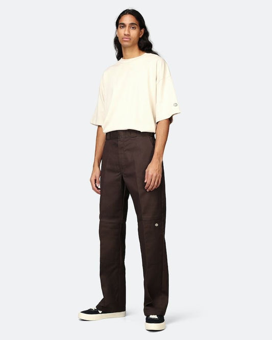 DICKIES DOUBLE KNEE LOOSE FIT PANTS (DARK BROWN)