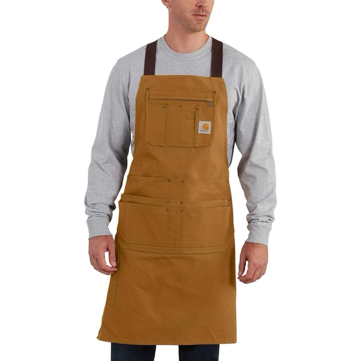 CARHARTT FIRM DUCK APRON (BROWN)