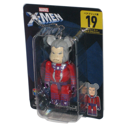 MEDICOM Marvel X-Men Magneto Unmasked Medicom Toys Bearbrick Figure Keychain #19