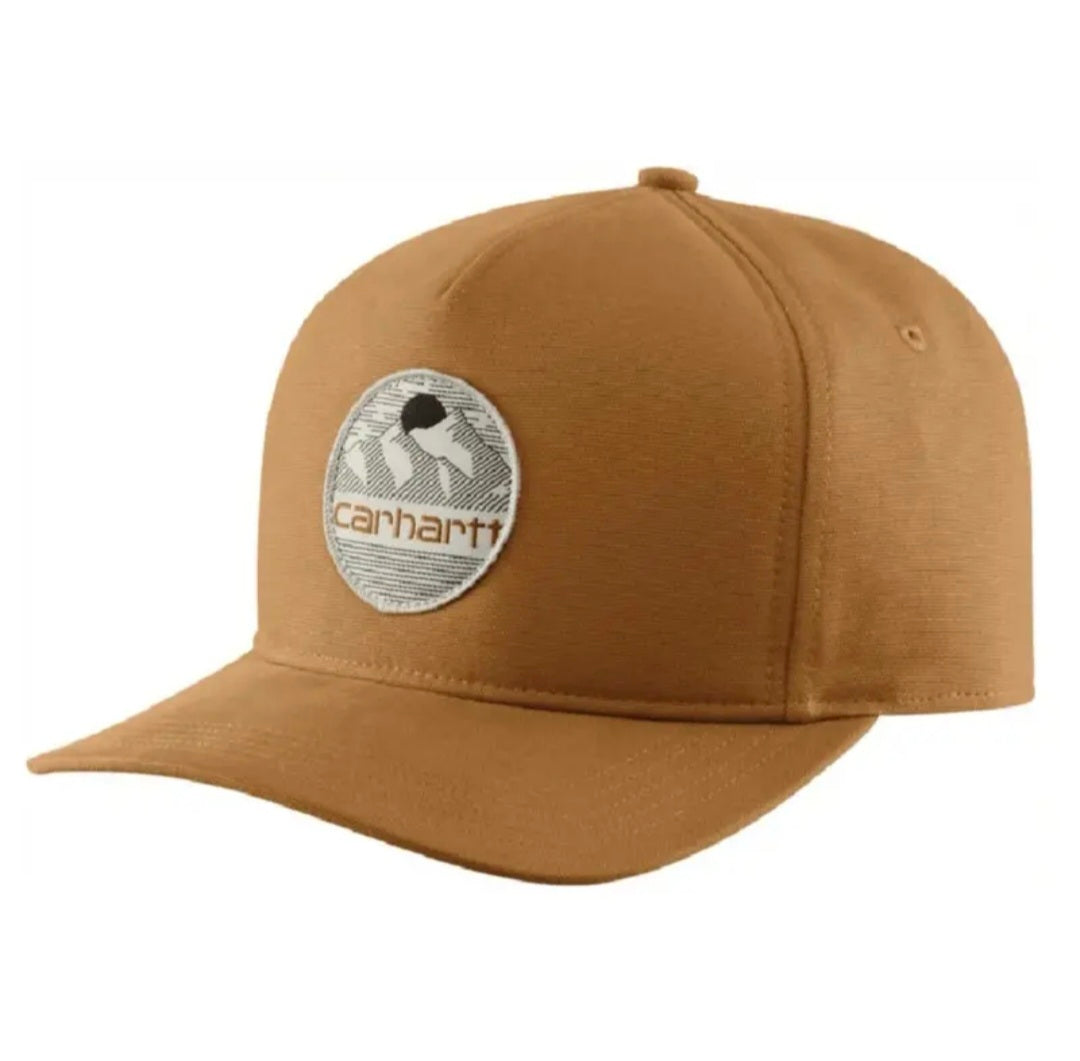 CARHARTT CANVAS MOUNTAIN PATCH CAP